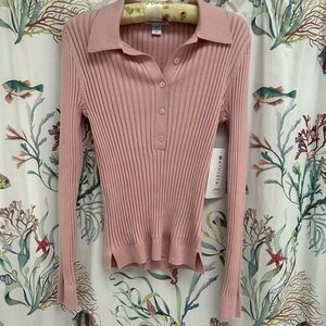 Athleta Sweet Bay Henley Sweater